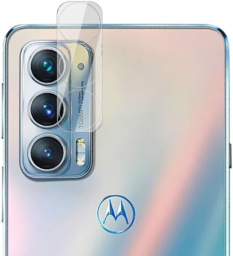 Imak Motorola Edge 20 Camera Lens Protector + Lens Cap Clear afbeelding 1