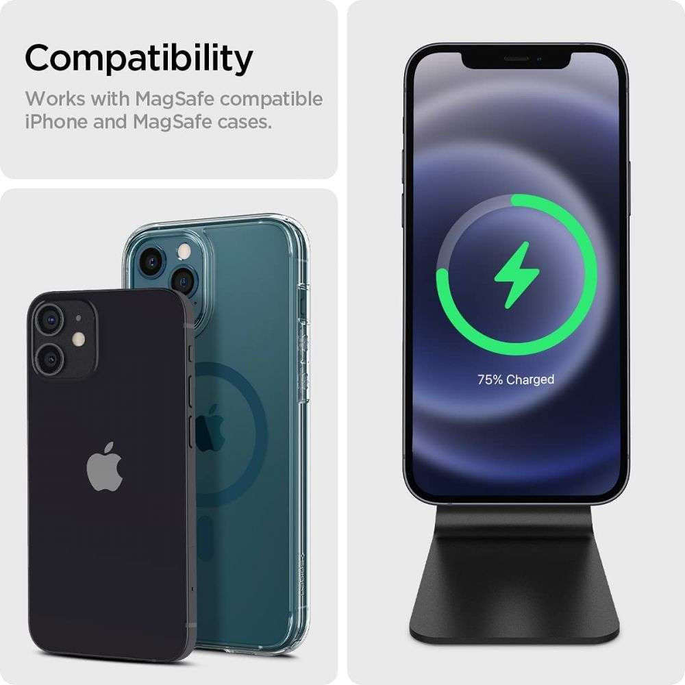 Spigen OneTap Magnetische MagSafe Standaard Zwart afbeelding 3