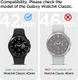 Spigen Liquid Air - Samsung Galaxy Watch 4 Classic 42MM Hoesje - Zwart afbeelding 4