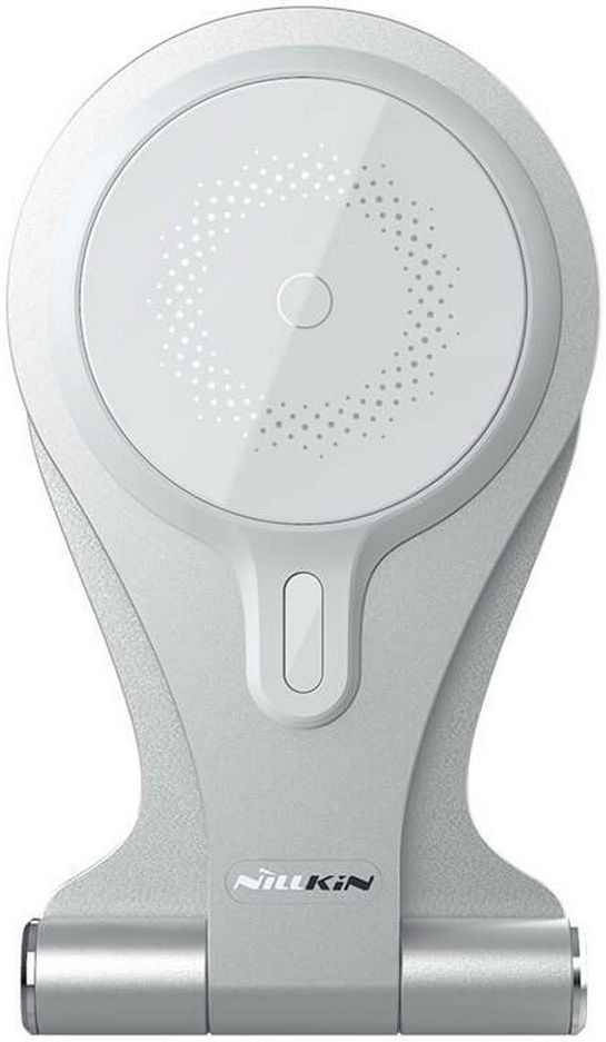 Nillkin MagSafe Bureau Houder met Draadloos Opladen 15W Zilver afbeelding 1