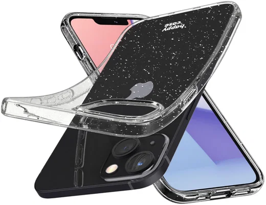 HappyCase iPhone 13 Mini Hoesje Flexibel TPU Glitter Print afbeelding 7