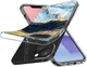 HappyCase iPhone 16E / 13 Hoesje Flexibel TPU Blauw Marmer Print afbeelding 2