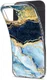 HappyCase iPhone 16E / 13 Hoesje Flexibel TPU Blauw Marmer Print afbeelding 7