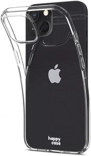 HappyCase iPhone 16E / 13 Hoesje Flexibel TPU Clear Print afbeelding 5
