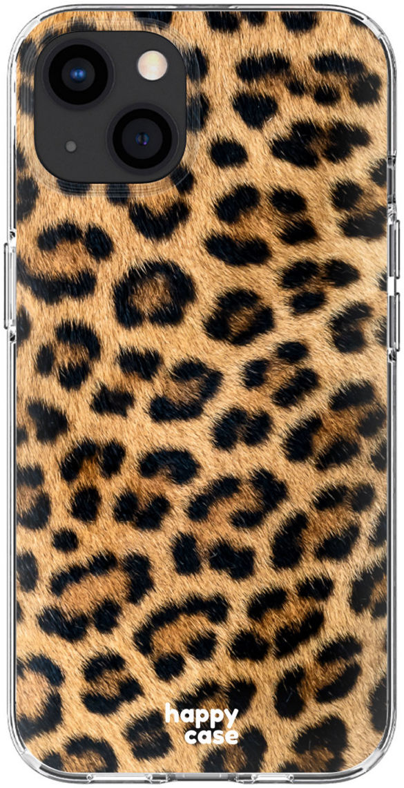 HappyCase iPhone 13 Hoesje Flexibel TPU Wilde Panter Print afbeelding 8