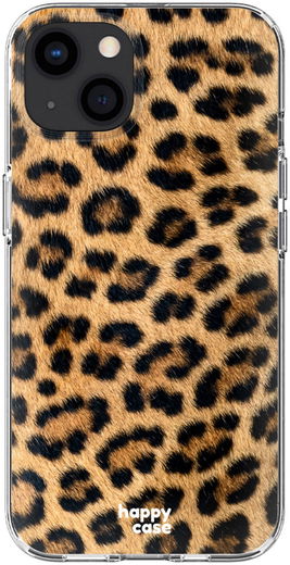 HappyCase iPhone 13 Hoesje Flexibel TPU Wilde Panter Print afbeelding 8
