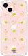 HappyCase iPhone 16E / 13 Hoesje Flexibel TPU Bloemen Print afbeelding 1