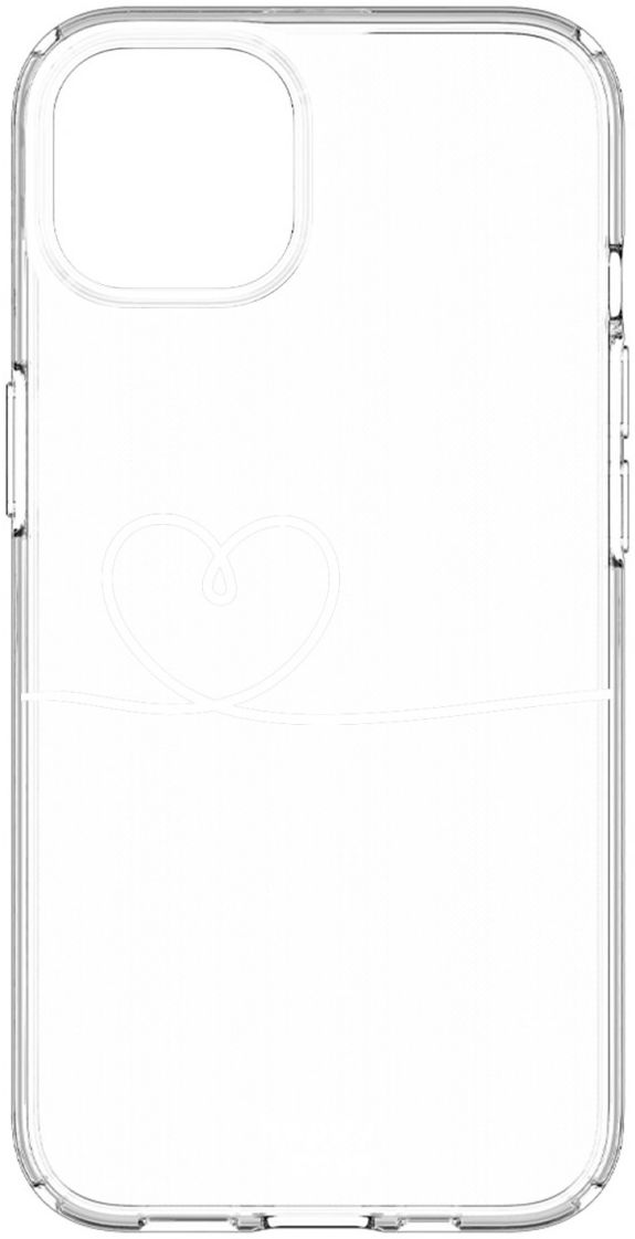 HappyCase iPhone 17e / 16e / 13 Hoesje Flexibel TPU Hartjes Print afbeelding 7
