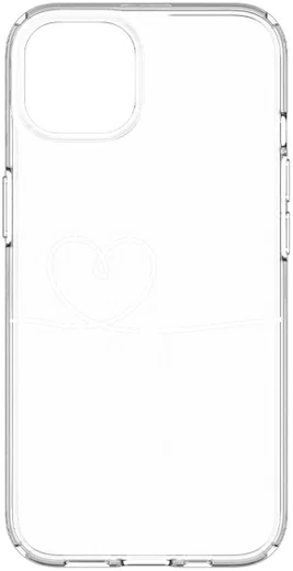 HappyCase iPhone 17e / 16e / 13 Hoesje Flexibel TPU Hartjes Print afbeelding 7