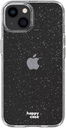 HappyCase iPhone 16E / 13 Hoesje Flexibel TPU Glitter Print