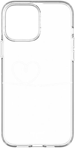 HappyCase iPhone 13 Pro Hoesje Flexibel TPU Hartje Print afbeelding 7