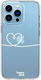 HappyCase iPhone 13 Pro Hoesje Flexibel TPU Hartje Print afbeelding 1