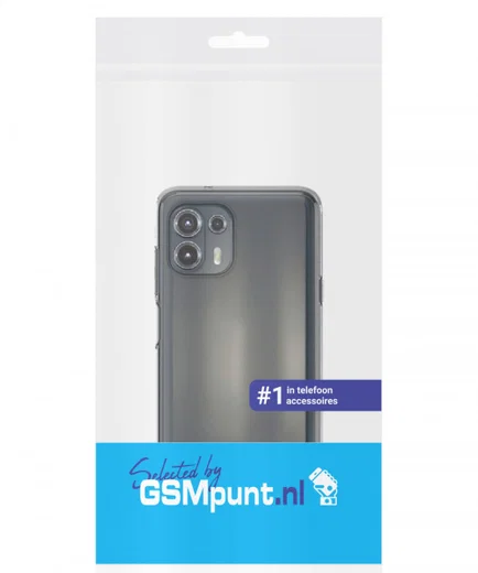 Motorola Edge 20 Lite Hoesje Dun TPU Back Cover Transparant afbeelding 3