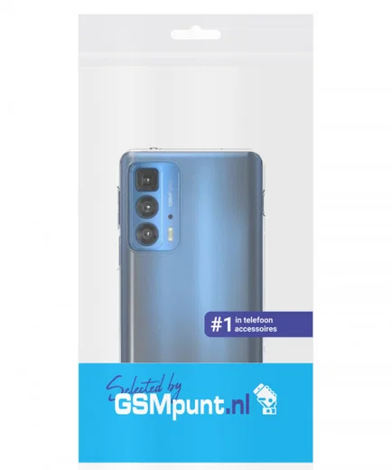 Motorola Edge 20 Pro Hoesje Dun TPU Back Cover Transparant afbeelding 4