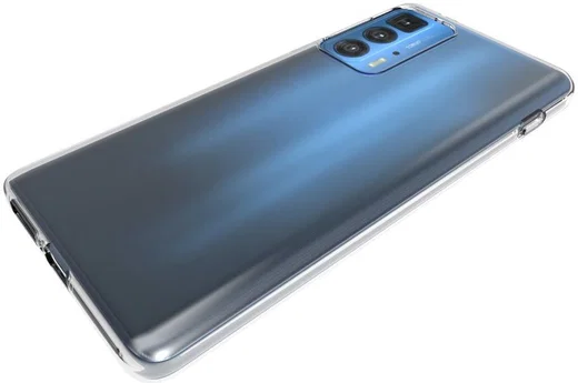 Motorola Edge 20 Pro Hoesje Dun TPU Back Cover Transparant afbeelding 6