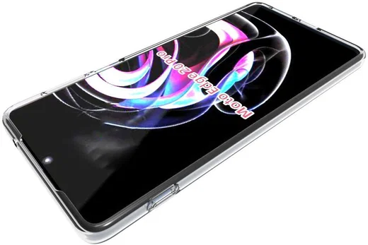 Motorola Edge 20 Pro Hoesje Dun TPU Back Cover Transparant afbeelding 7