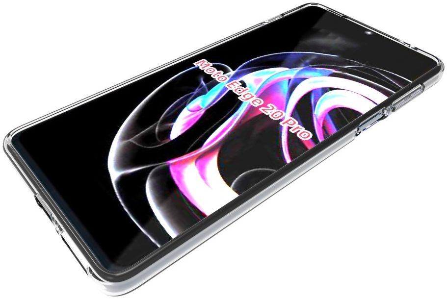Motorola Edge 20 Pro Hoesje Dun TPU Back Cover Transparant afbeelding 8