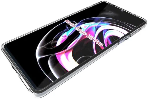 Motorola Edge 20 Pro Hoesje Dun TPU Back Cover Transparant afbeelding 8