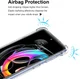 Motorola Edge 20 Lite Hoesje Schokbestendig TPU Back Cover Transparant afbeelding 8