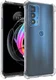 Motorola Edge 20 Pro Hoesje Schokbestendig TPU Back Cover Transparant afbeelding 1