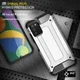 Samsung Galaxy A03S Hoesje Shock Proof Hybride Back Cover Zwart afbeelding 7