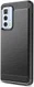Motorola Edge 20 Pro Hoesje Geborsteld TPU Back Cover  Zwart afbeelding 1