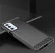 Motorola Edge 20 Pro Hoesje Geborsteld TPU Back Cover  Zwart afbeelding 4