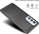 Motorola Edge 20 Pro Hoesje Geborsteld TPU Back Cover  Zwart afbeelding 7