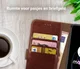 Rosso Element Motorola Edge 20 Lite Hoesje Book Cover Wallet Bruin afbeelding 5