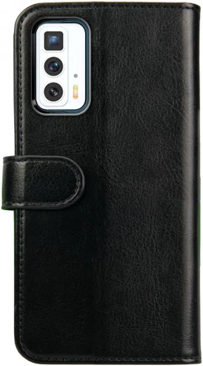 Rosso Element Motorola Edge 20 Pro Hoesje Book Cover Wallet Zwart afbeelding 2