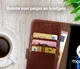 Rosso Element Motorola Edge 20 Pro Hoesje Book Cover Wallet Bruin afbeelding 5