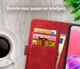Rosso Element Samsung Galaxy A03S Hoesje Book Cover Wallet Rood afbeelding 5