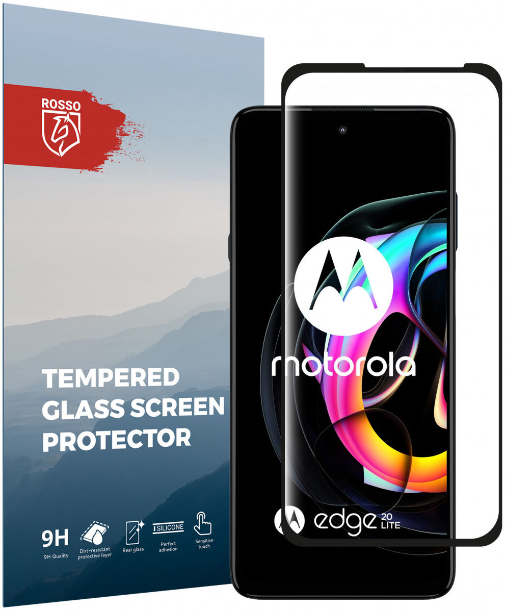 Rosso Motorola Edge 20 Lite 9H Tempered Glass Screen Protector afbeelding 1