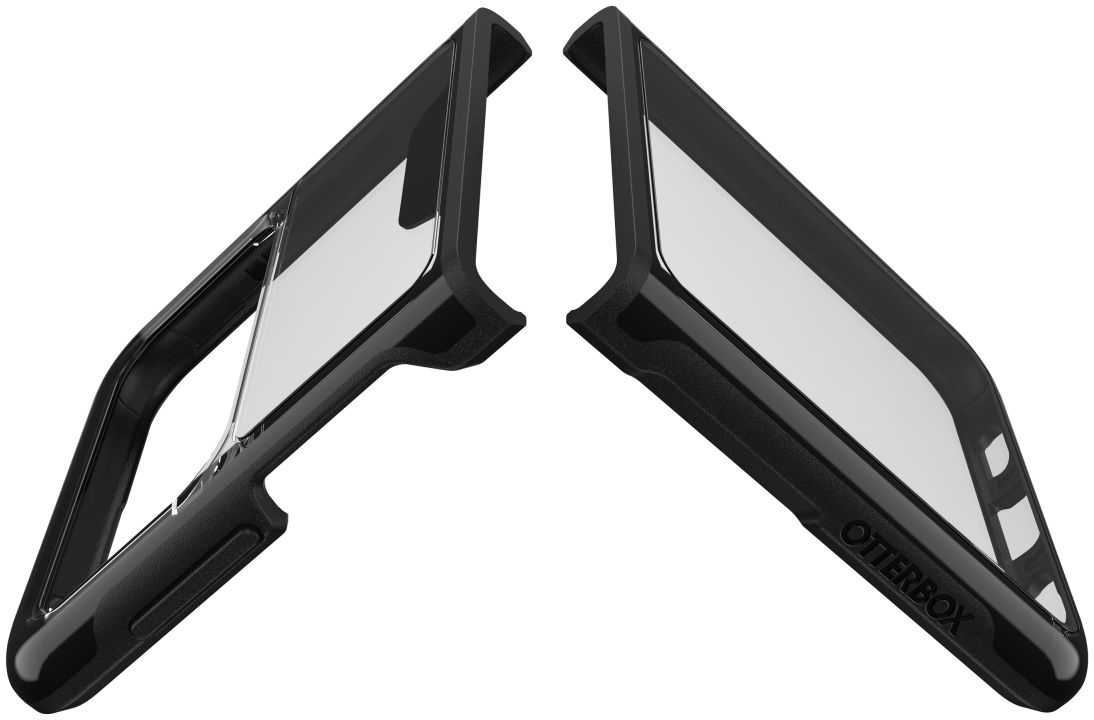 OtterBox Symmetry Flex Samsung Galaxy Z Flip 3 Hoesje Transparant Zwart afbeelding 8