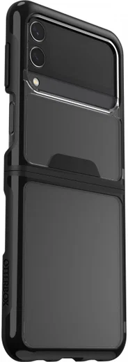 OtterBox Symmetry Flex Samsung Galaxy Z Flip 3 Hoesje Transparant Zwart afbeelding 1