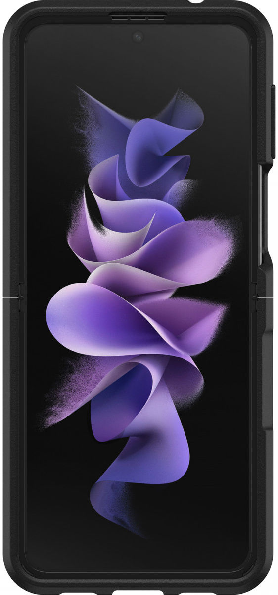OtterBox Symmetry Flex Samsung Galaxy Z Flip 3 Hoesje Transparant Zwart afbeelding 2