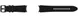 Origineel Samsung Universeel Watch 20MM Bandje Hybrid Leer Zwart (M/L) afbeelding 2