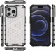 Apple iPhone 13 Pro Hybride Honinggraat Hoesje Grijs afbeelding 12