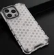 Apple iPhone 13 Pro Hybride Honinggraat Hoesje Grijs afbeelding 3