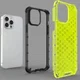Apple iPhone 13 Pro Max Hybride Honinggraat Hoesje Grijs afbeelding 11