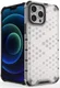 Apple iPhone 13 Pro Max Hybride Honinggraat Hoesje Grijs afbeelding 5