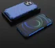 Apple iPhone 13 Pro Max Hybride Honinggraat Hoesje Blauw afbeelding 4