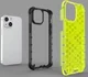Apple iPhone 13 Mini Hybride Honinggraat Hoesje Zwart afbeelding 3