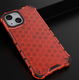 Apple iPhone 13 Mini Hybride Honinggraat Hoesje Rood afbeelding 5