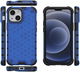 Apple iPhone 13 Mini Hybride Honinggraat Hoesje Blauw afbeelding 2