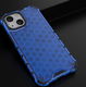 Apple iPhone 13 Mini Hybride Honinggraat Hoesje Blauw afbeelding 5