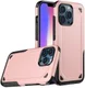 Apple iPhone 13 Hoesje Hybride Back Cover Blauw afbeelding 5