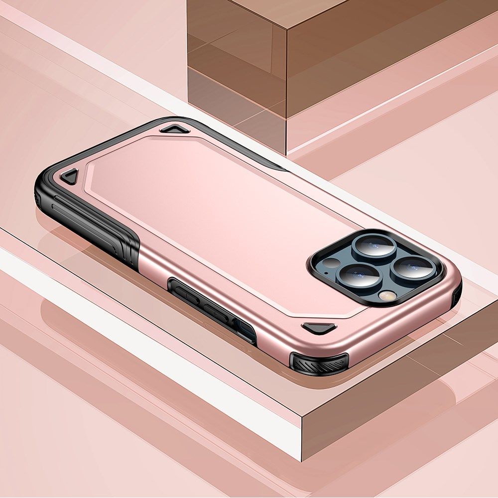 Apple iPhone 13 Hoesje Hybride Back Cover Blauw afbeelding 7