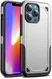 Apple iPhone 13 Pro Max Hoesje Hybride Back Cover Zilver afbeelding 1