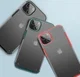 Apple iPhone 13 Mini Hoesje Hybride Back Cover Mat Transparant Rood afbeelding 6